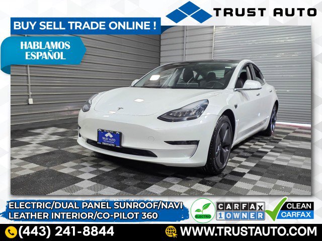 Used 2019 Tesla Model 3 Standard Range Plus image 1