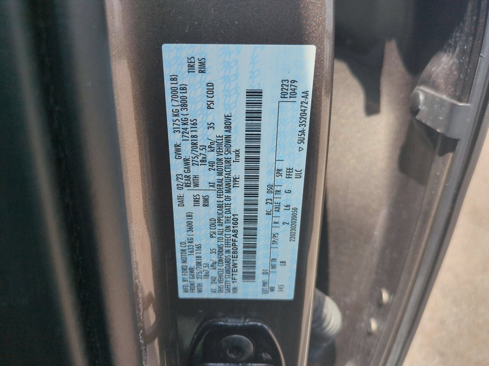 Used 2023 Ford F150 Tremor AWD/4WD image 26