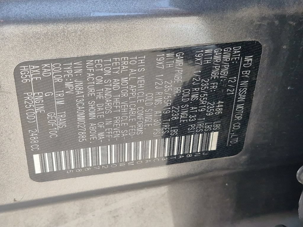 Used 2021 Nissan Rogue SL w/ Premium Package FWD image 29