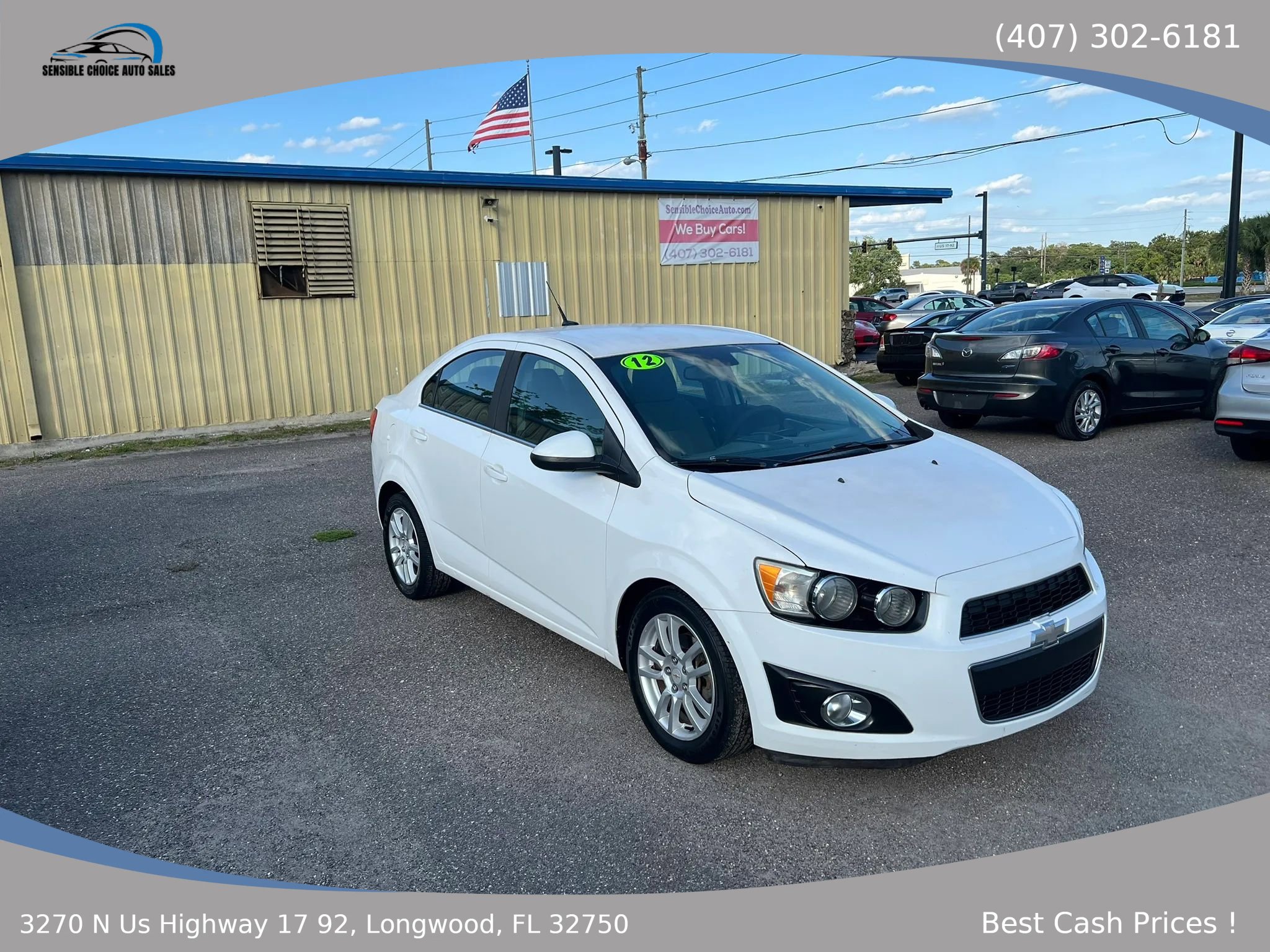 Used 2012 Chevrolet Sonic LT