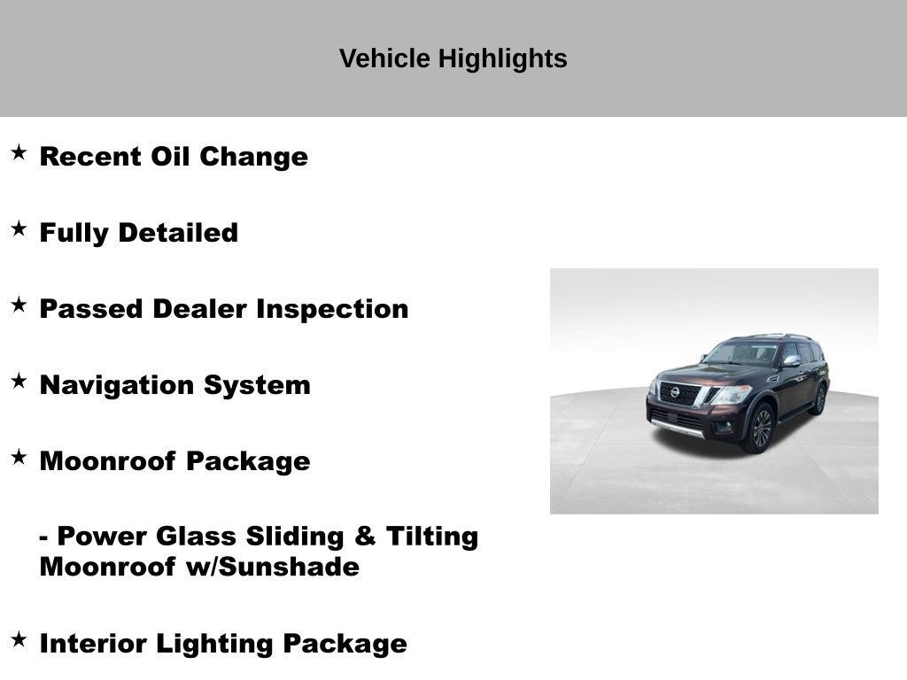 Used 2017 Nissan Armada SL w/ Technology Package AWD/4WD image 13