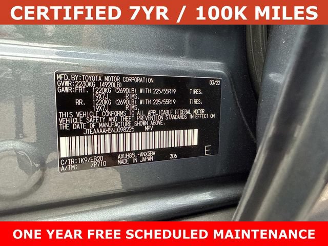 Used 2022 Toyota Venza XLE AWD/4WD image 29