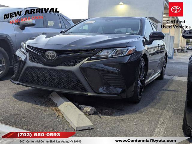 Certified 2018 Toyota Camry SE w/ Protection Package (Q2)