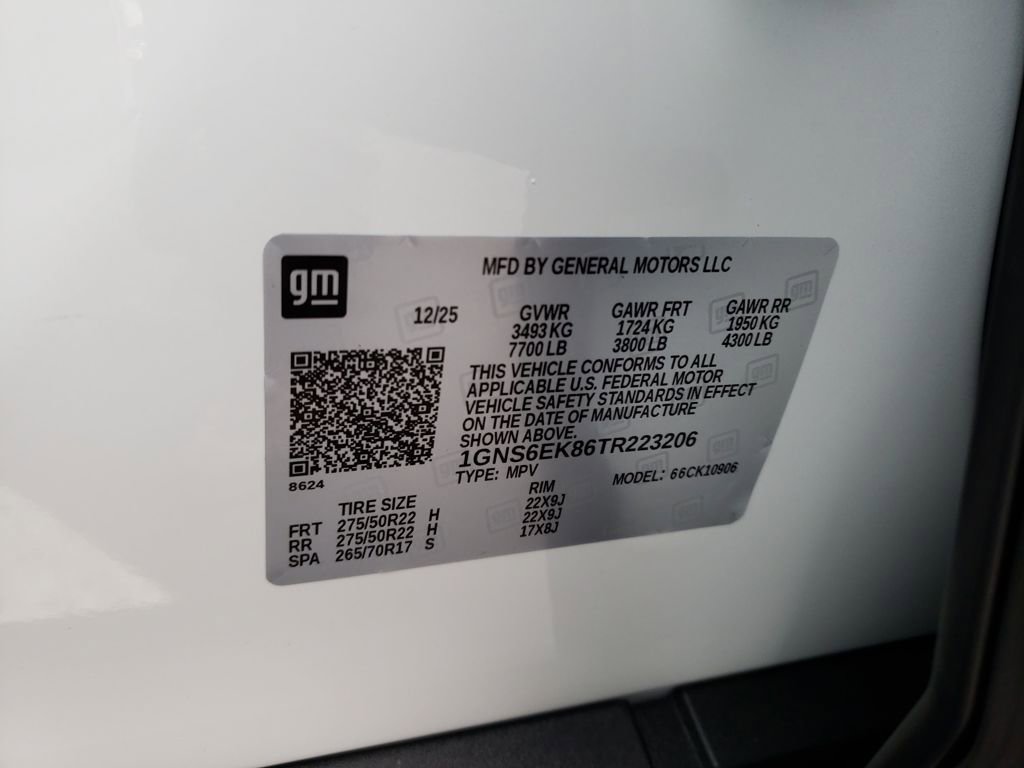 New 2026 Chevrolet Suburban RST w/ Comfort Package image 27