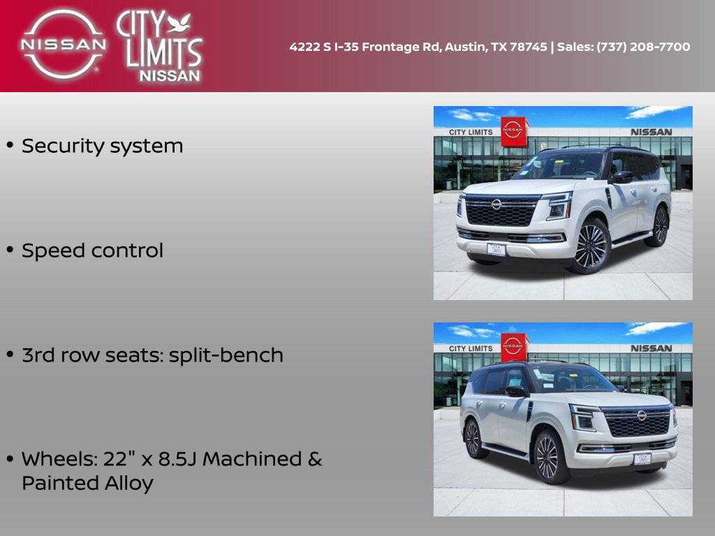 New 2026 Nissan Armada Platinum Reserve AWD/4WD image 21