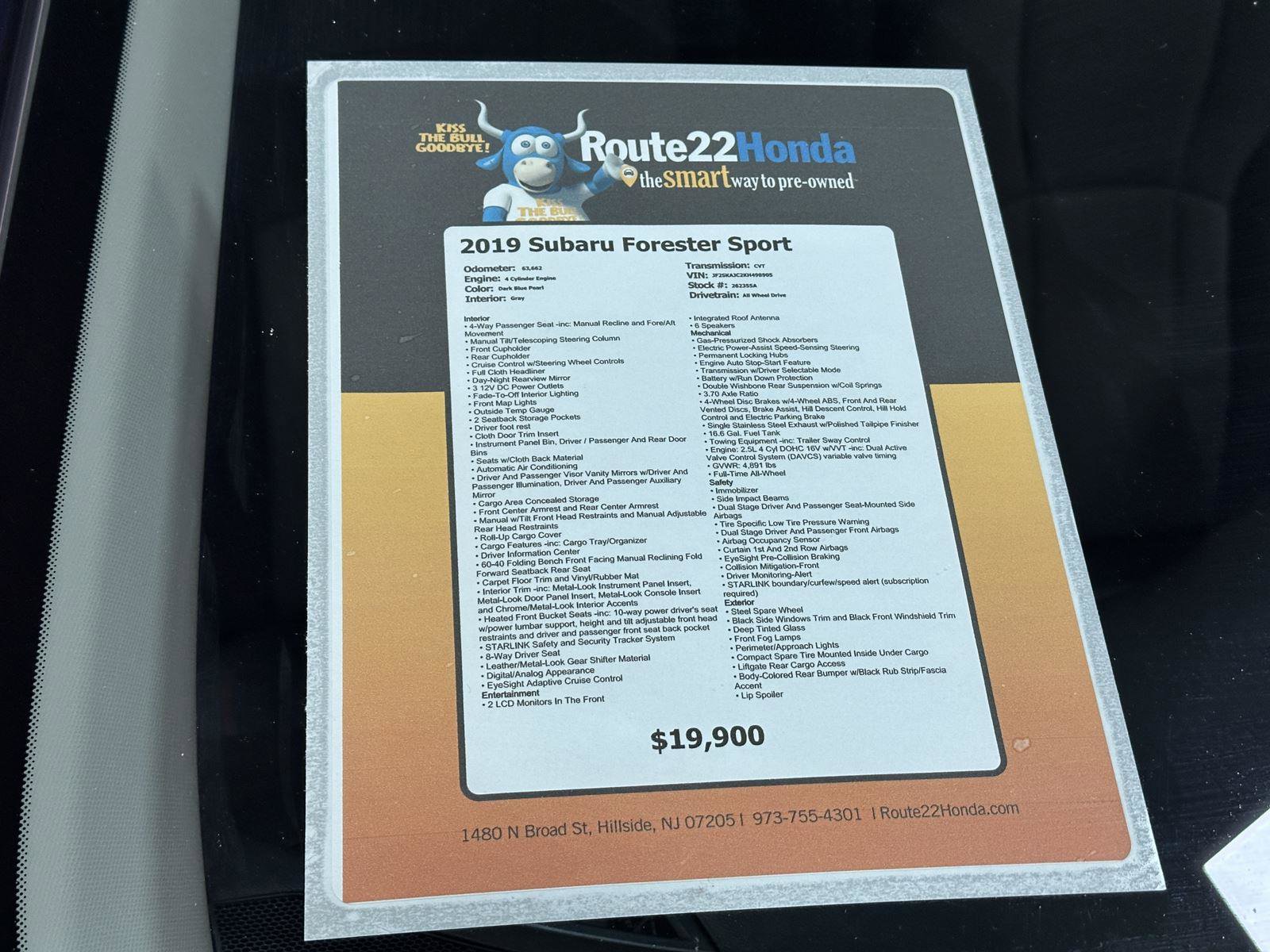Used 2019 Subaru Forester Sport image 40