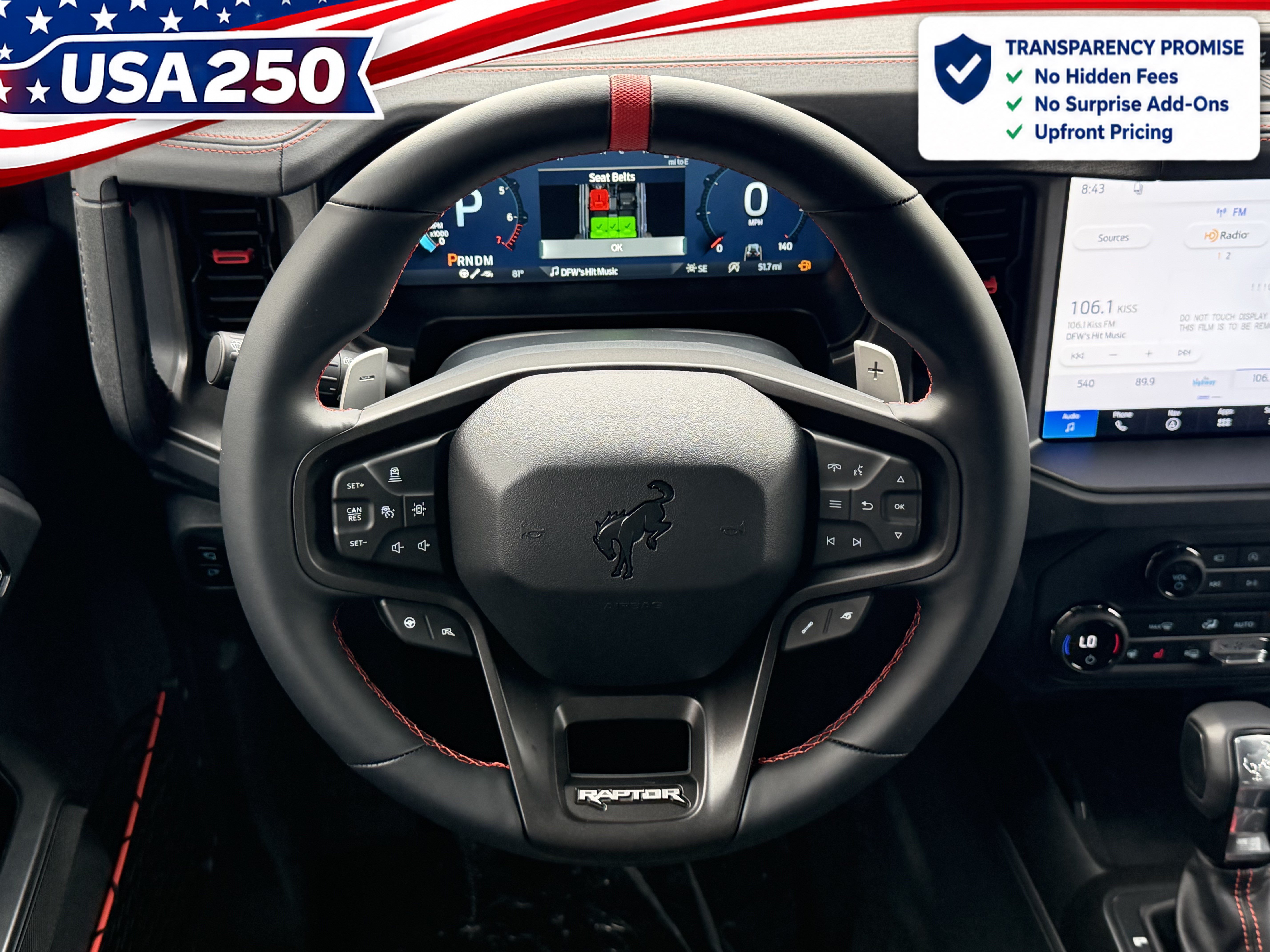 New 2026 Ford Bronco Raptor AWD/4WD image 14
