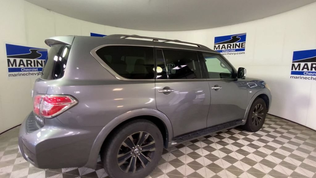 Used 2017 Nissan Armada Platinum w/ Captain Seat Package RWD image 2