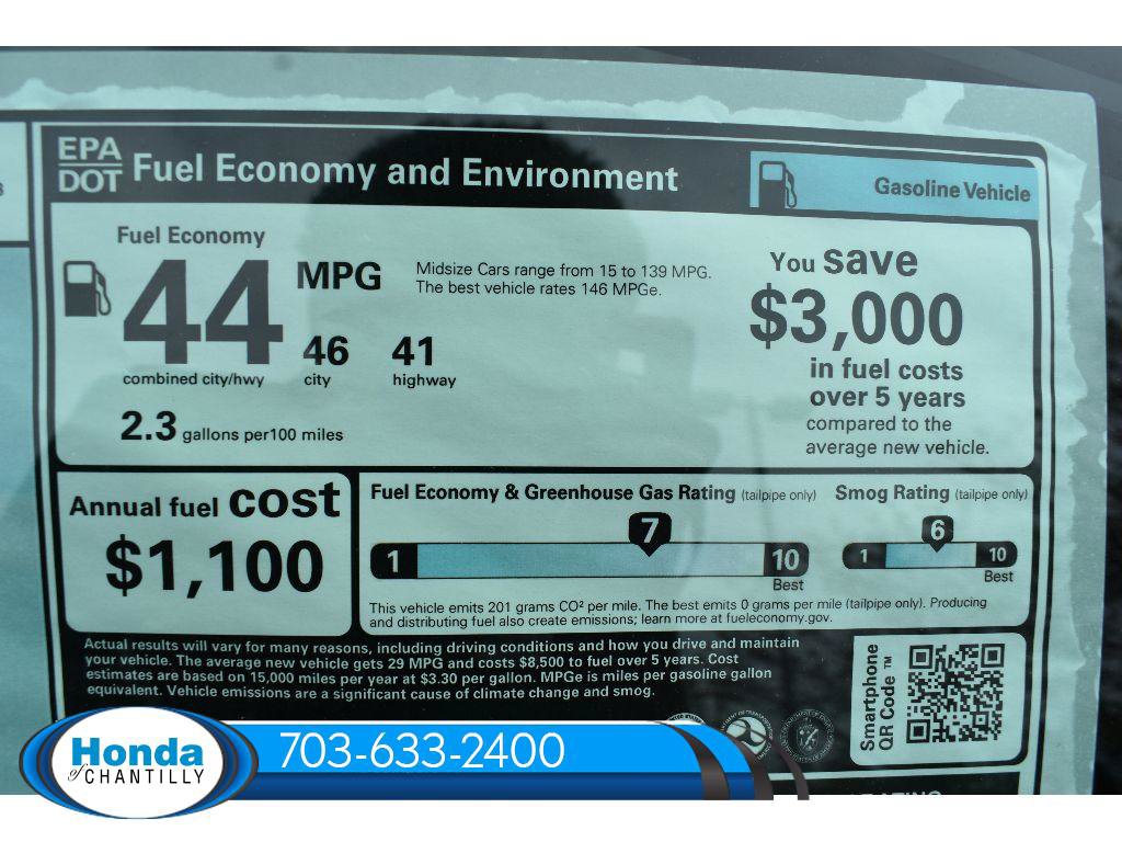 New 2026 Honda Accord Hybrid Sport-L FWD image 38