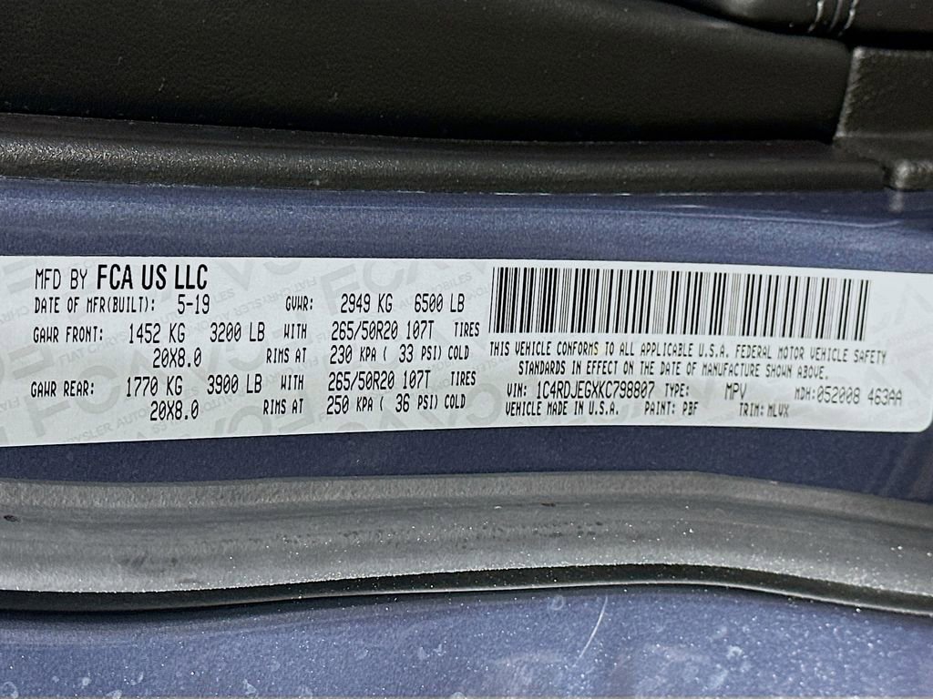 Used 2019 Dodge Durango Citadel image 37