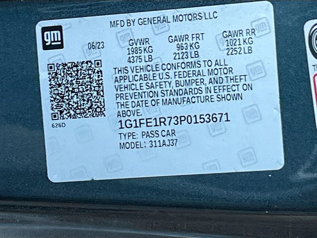 Used 2023 Chevrolet Camaro LT w/ Technology Package image 30