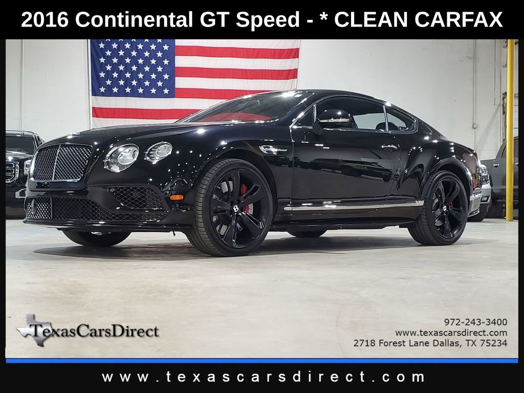 Used 2016 Bentley Continental GT Speed image 1