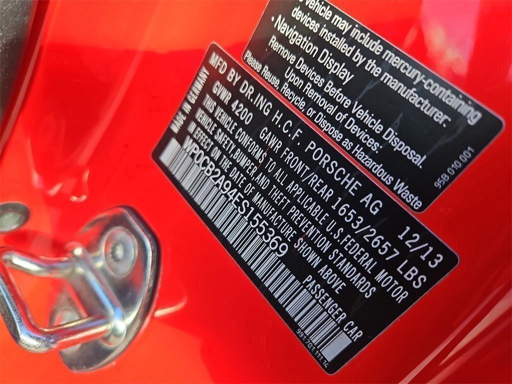 Certified 2014 Porsche 911 Carrera S image 14