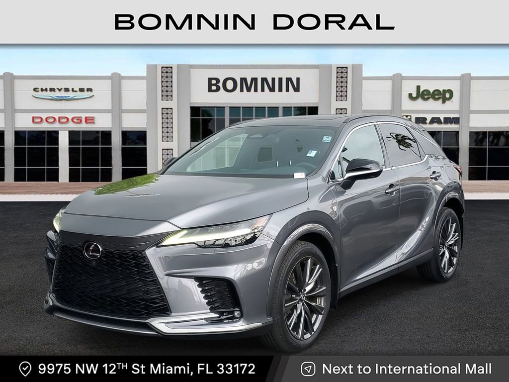 Used 2023 Lexus RX 350 F Sport w/ Accessory Package (Z1) AWD/4WD image 1