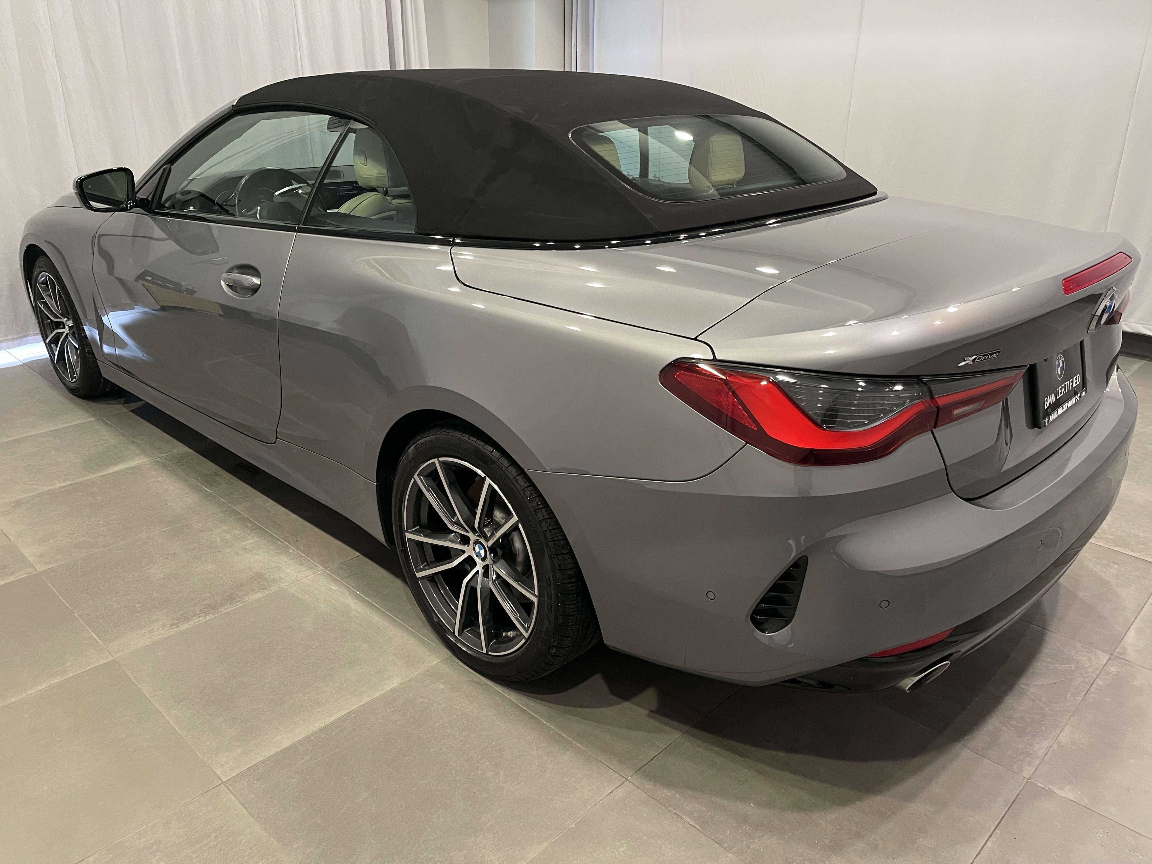 Certified 2023 BMW 430i xDrive Convertible w/ Premium Package image 4