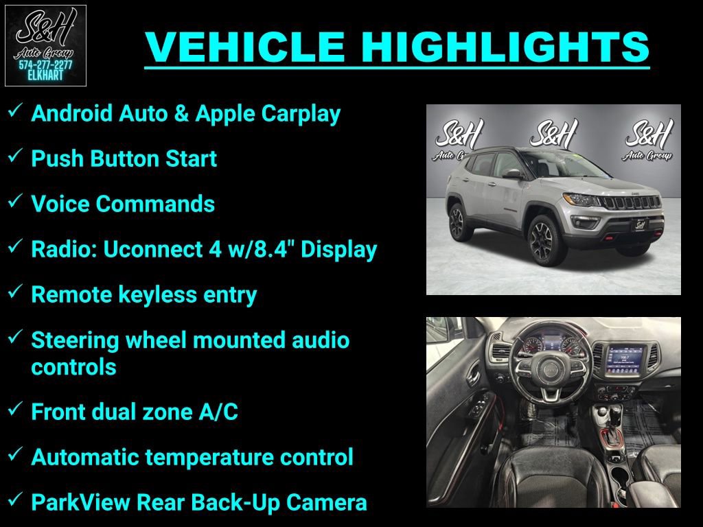 Used 2020 Jeep Compass Trailhawk AWD/4WD image 3