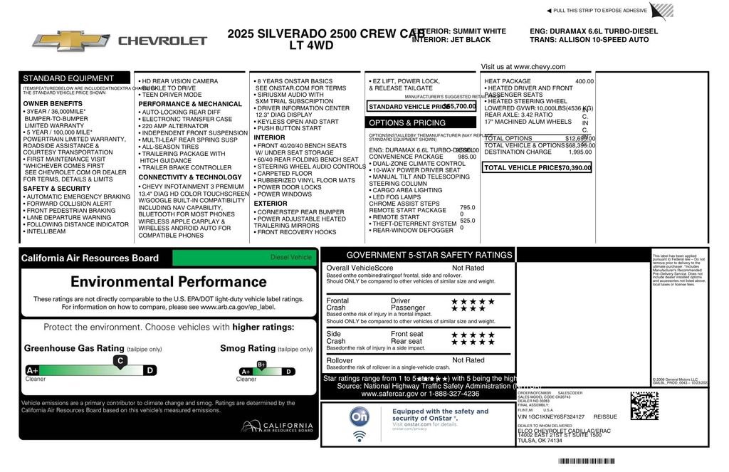 Used 2025 Chevrolet Silverado 2500 LT w/ Convenience Package AWD/4WD image 15