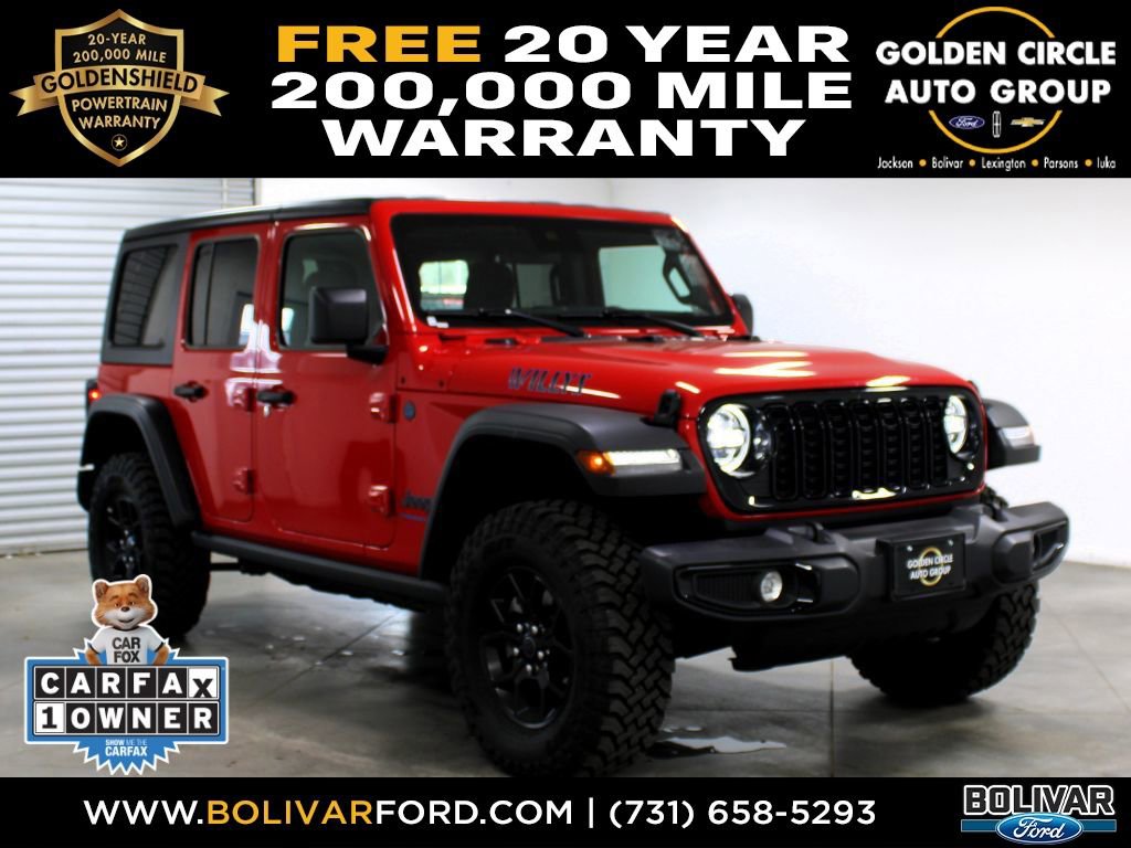 Used 2025 Jeep Wrangler Unlimited Sport S 4xe image 1