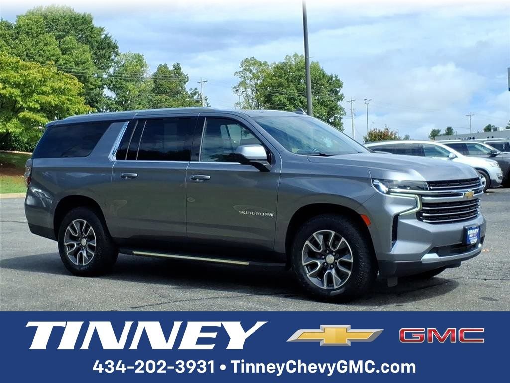 Used 2021 Chevrolet Suburban LT w/ Rear Media and Nav Package AWD/4WD image 1