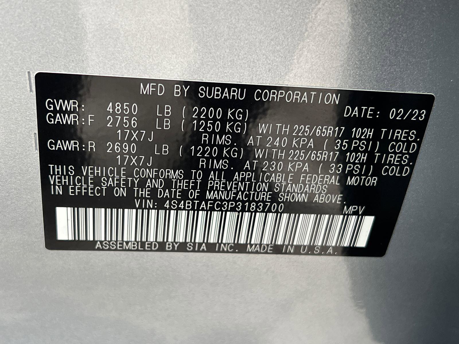 Used 2023 Subaru Outback Premium image 34