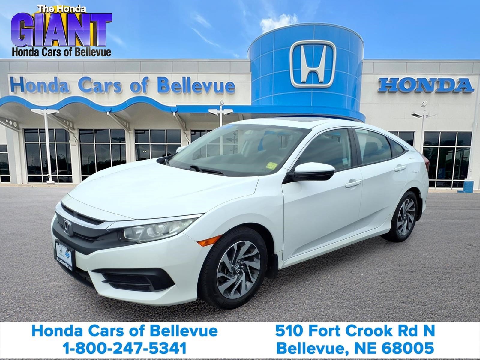 Certified 2018 Honda Civic EX