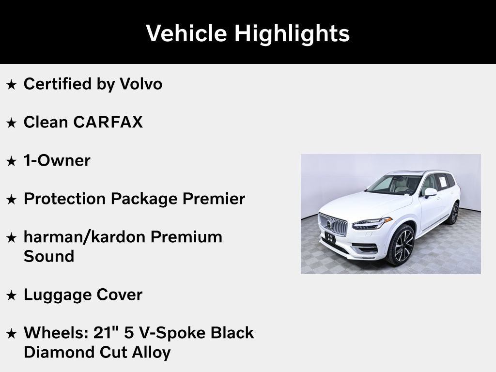 Certified 2024 Volvo XC90 B5 Plus w/ Protection Package Premier image 5
