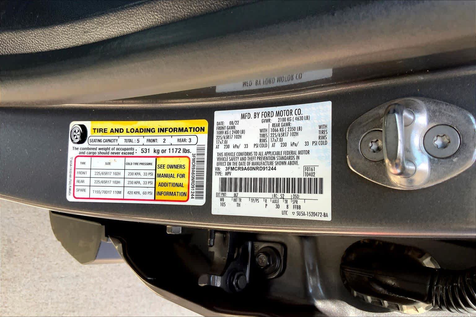 Used 2022 Ford Bronco Sport AWD/4WD image 33