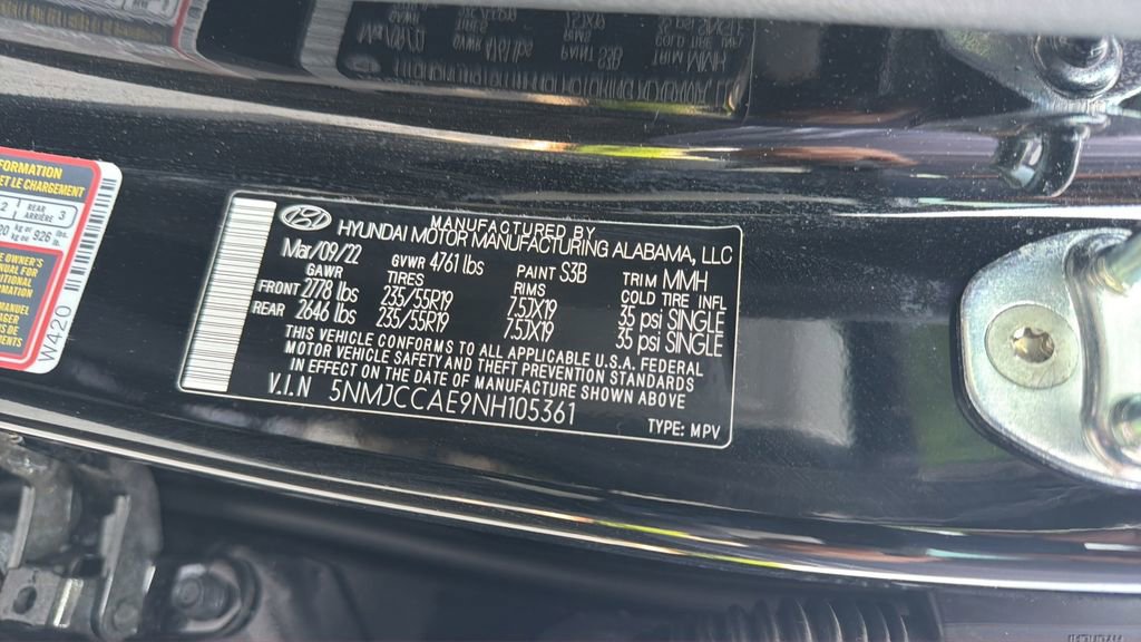Used 2022 Hyundai Tucson SEL w/ Convenience + Premium Package AWD/4WD image 39