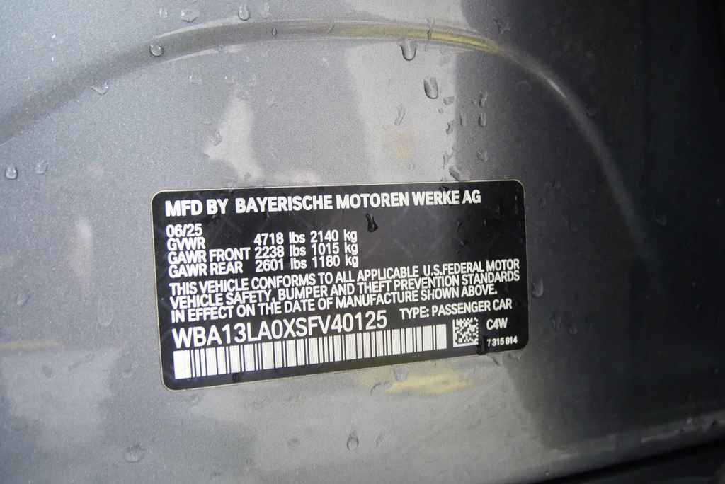 Certified 2025 BMW 330i Sedan RWD image 28
