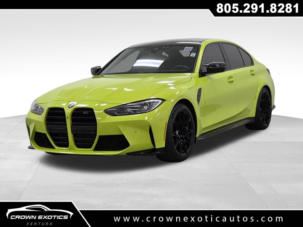 Used 2024 BMW M3 Competition w/ Executive Package RWD image 3