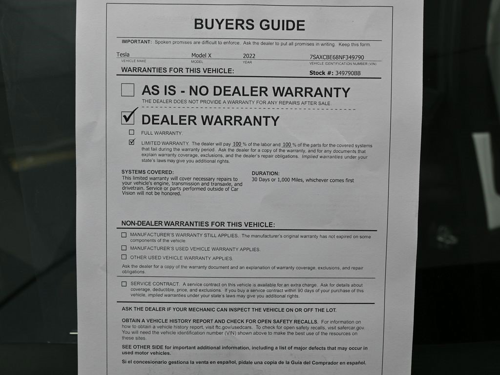 Used 2022 Tesla Model X Plaid image 45