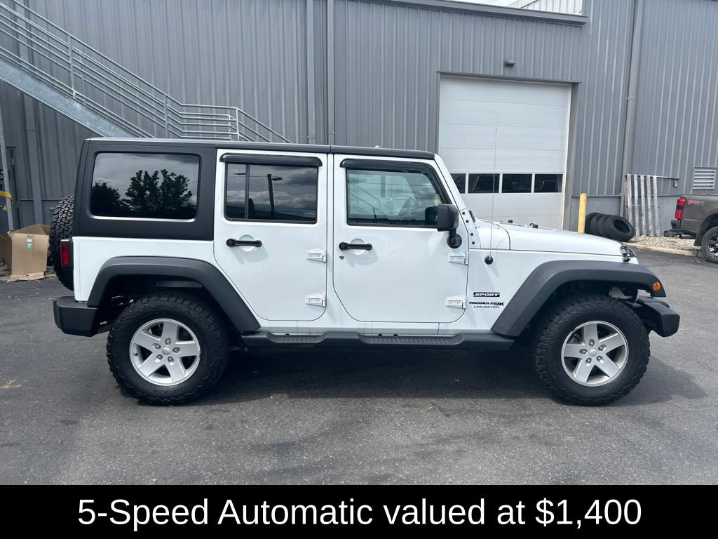 Certified 2018 Jeep Wrangler Unlimited Sport S AWD/4WD image 2