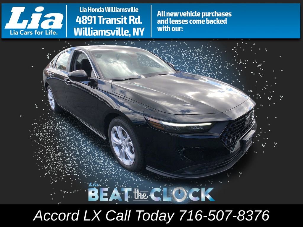 New 2025 Honda Accord LX
