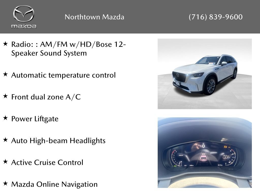 Certified 2026 MAZDA CX-90 3.3 Turbo w/ Premium Plus Pkg AWD/4WD image 15