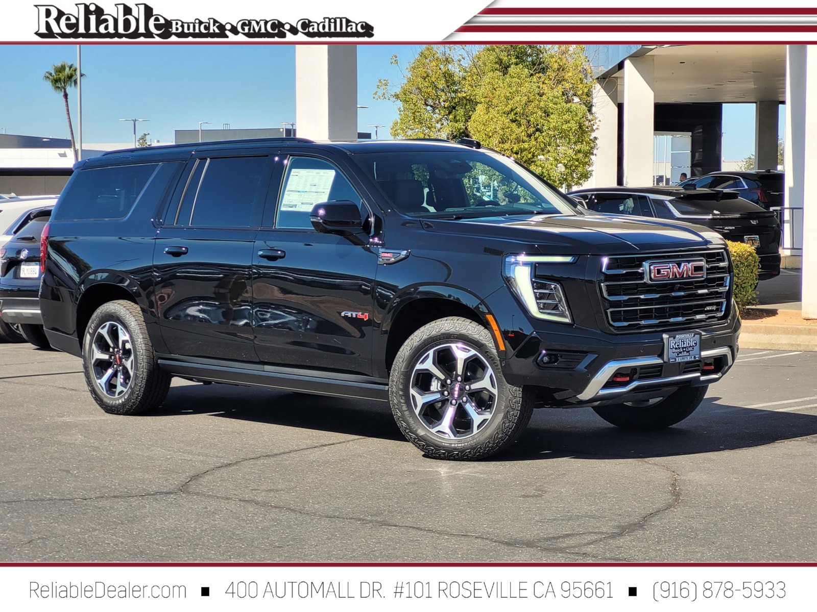 New 2026 GMC Yukon XL AT4 w/ AT4 Premium Plus Package