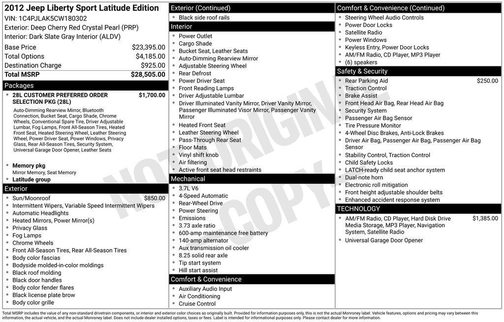 Used 2012 Jeep Liberty Sport image 25