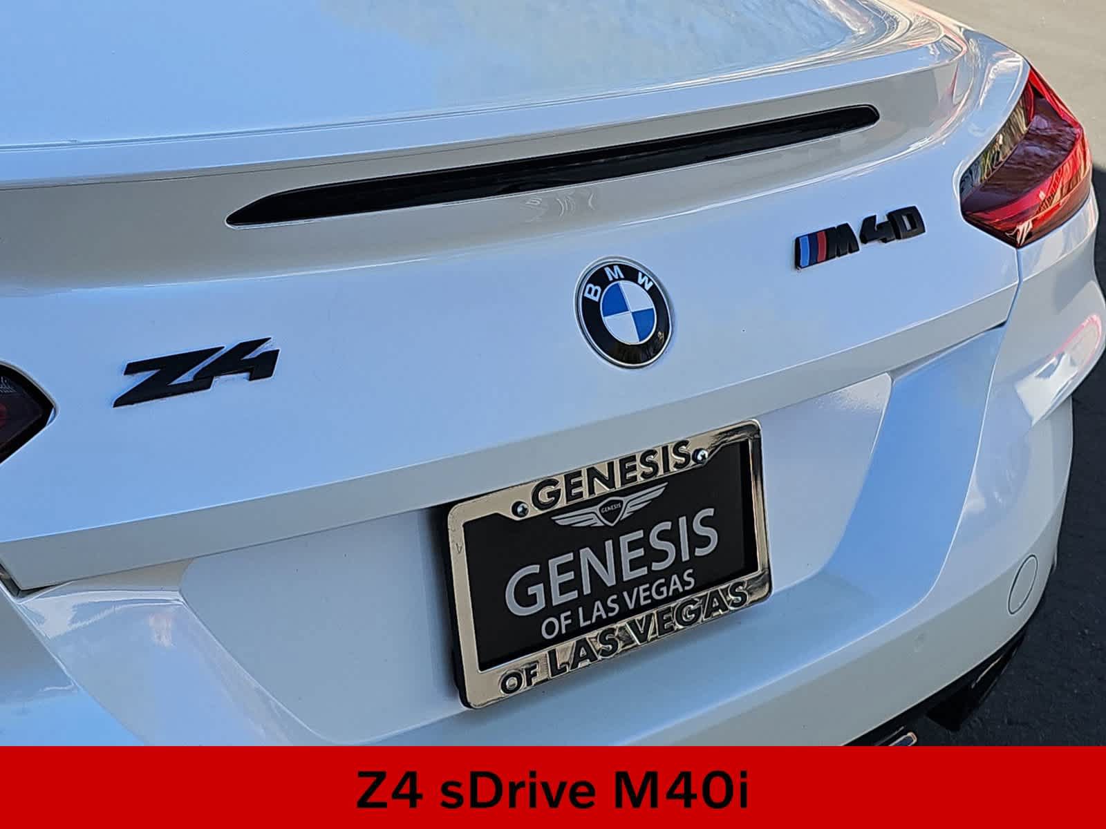 Used 2021 BMW Z4 M40i w/ Executive Package RWD image 11