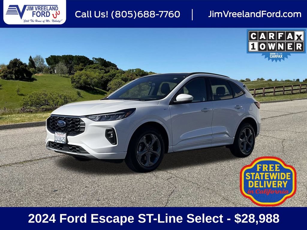 Used 2024 Ford Escape ST-Line Select w/ Tech Pack #1