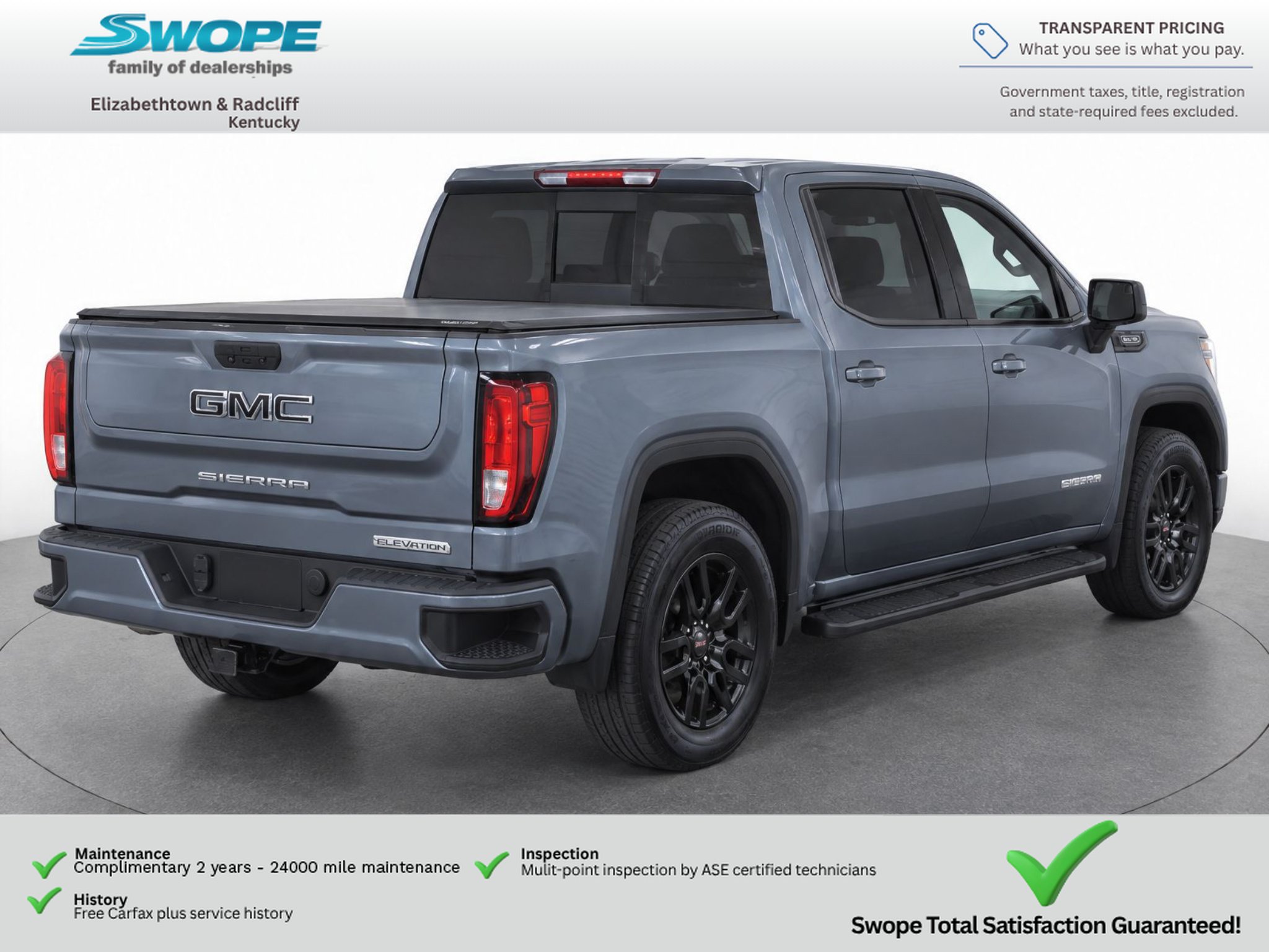 Used 2021 GMC Sierra 1500 Elevation w/ Preferred Package RWD image 5