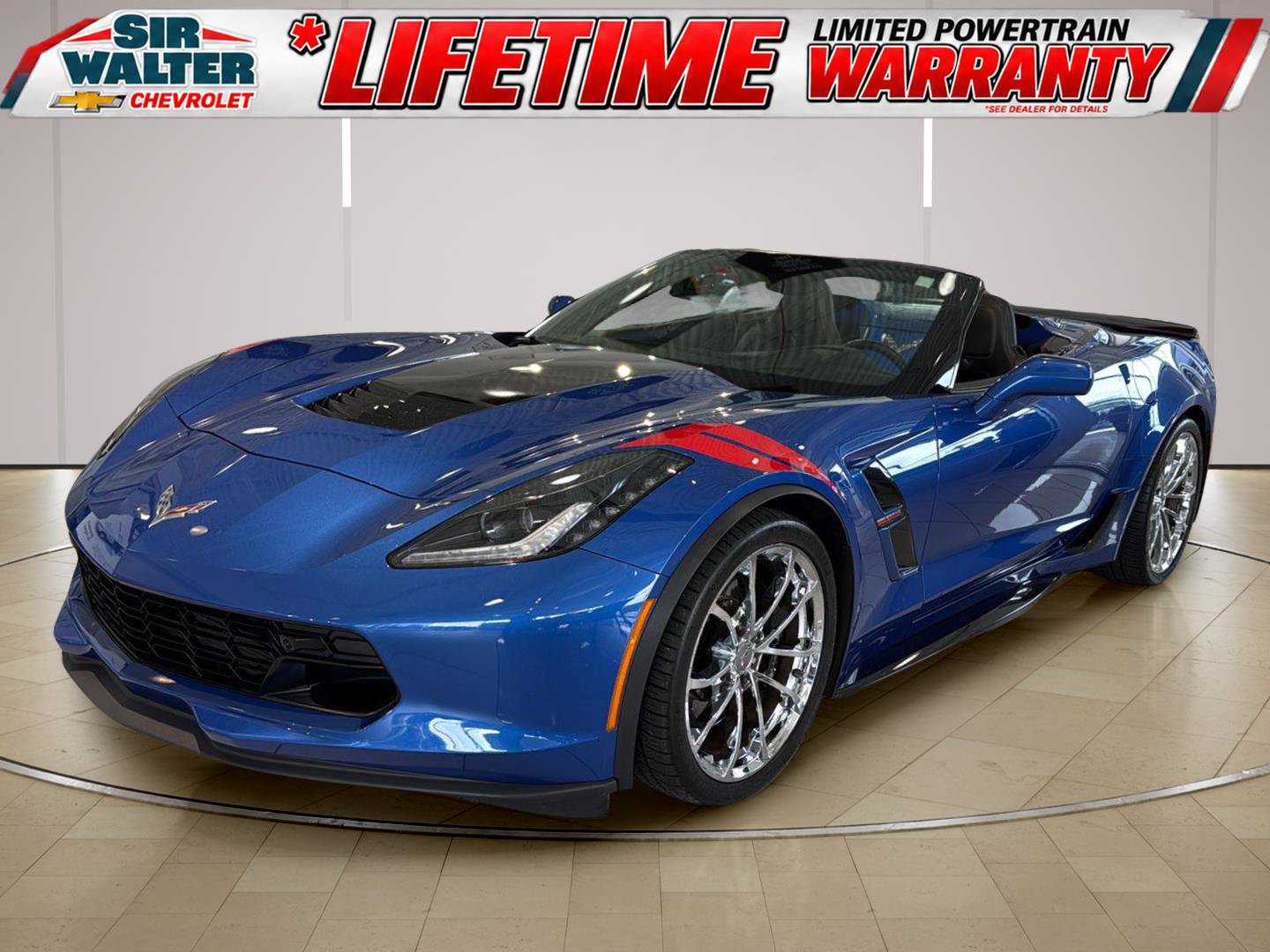 Used 2019 Chevrolet Corvette Grand Sport RWD image 2