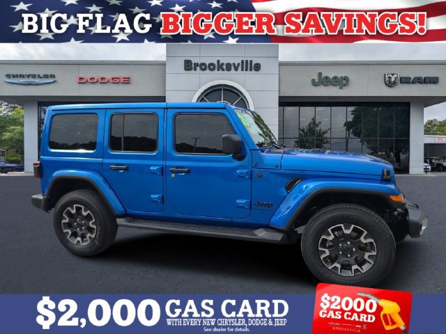 New 2026 Jeep Wrangler Unlimited Sahara w/ Safety Group AWD/4WD image 1