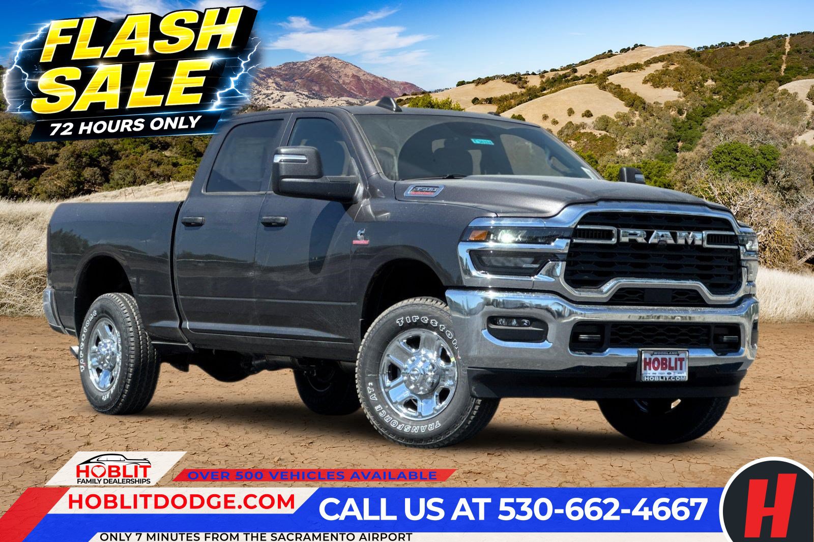 New 2026 RAM 3500 Tradesman w/ Chrome Appearance Group A