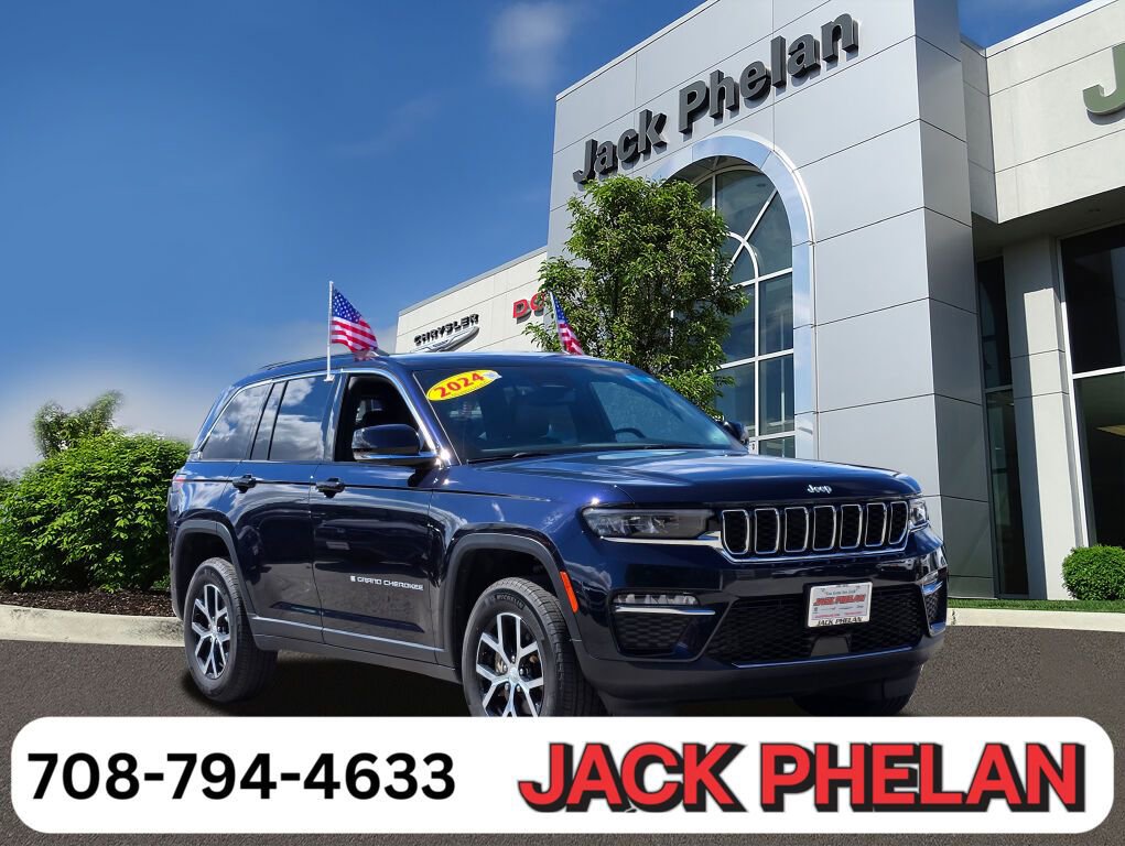 Certified 2024 Jeep Grand Cherokee Limited w/ Trailer Tow Package