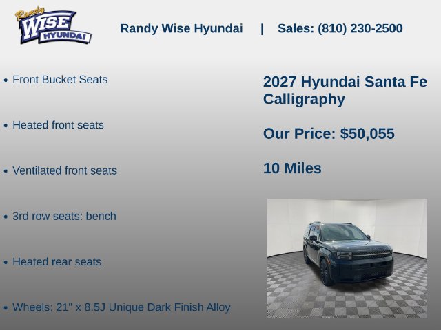 New 2027 Hyundai Santa Fe Calligraphy AWD/4WD image 20