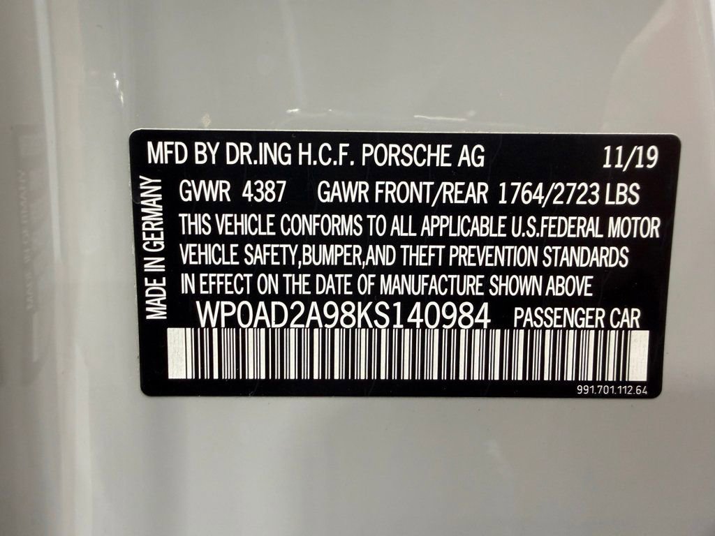 Used 2019 Porsche 911 Turbo S AWD/4WD image 11