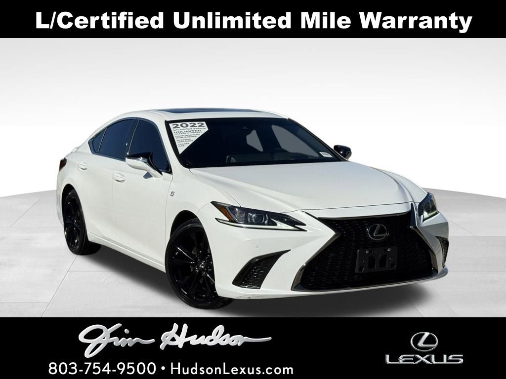 Certified 2022 Lexus ES 350 F Sport