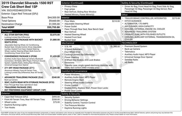 Used 2019 Chevrolet Silverado 1500 RST w/ All-Star Edition image 34