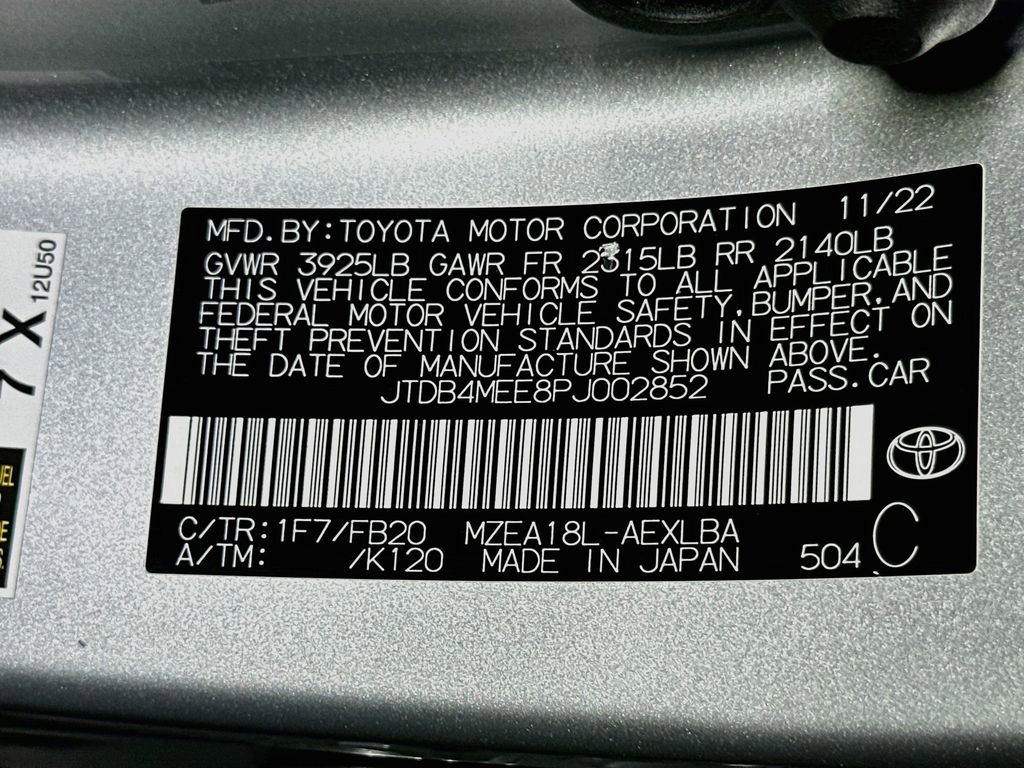 Used 2023 Toyota Corolla LE w/ LE Convenience Package image 21