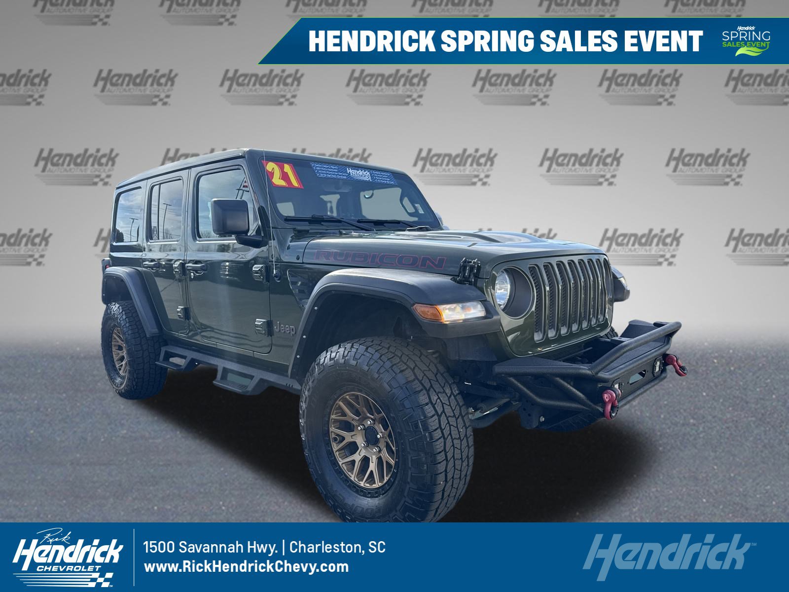 Used 2021 Jeep Wrangler Unlimited Rubicon image 1