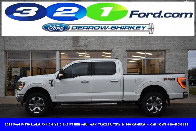 Used 2021 Ford F150 Lariat w/ Equipment Group 502A High image 2